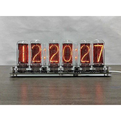 Orologio nixie cifre in18 - orologio,