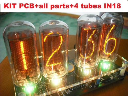 Nixie tube orologio - tube,