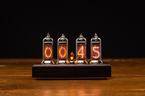 Orologio nixie tube - tube, in-14