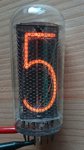Tubo nixie sovietico in 18 - x,