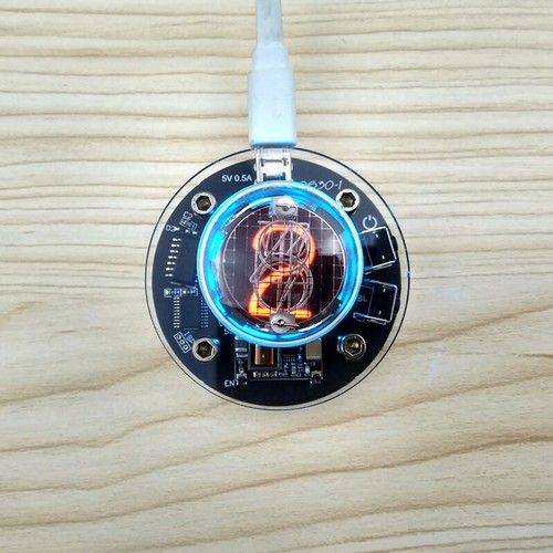Mini orologio nixie vintage - nixie, da