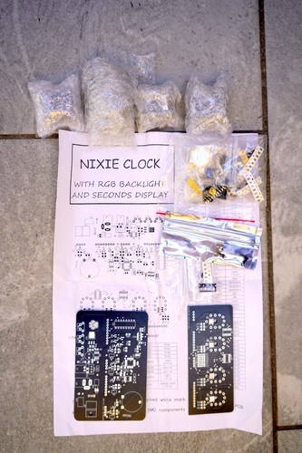Kit nixie in12 - in12, clock