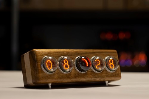 Nixie tube clock - dekatron, og-4