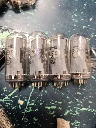 Tubo nixie sovietico in - tubo, in-18
