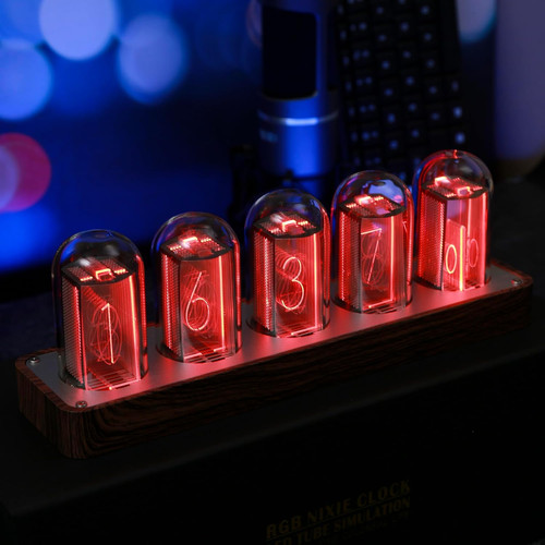 Nixie tube clock - tube, orologio