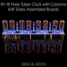 IN-18 Nixie Tube Clock [4, 6