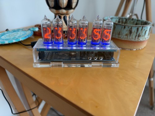 Tube nixie clock - 6,