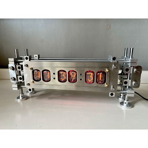 In12 glow tube clock 6bit - in12,