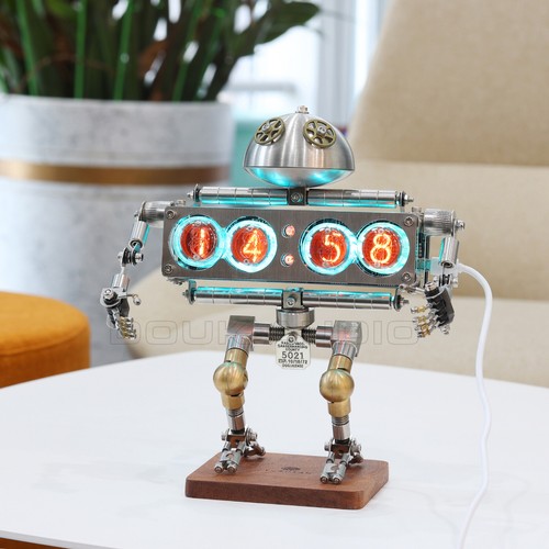 Vintage nixie tube clock - tube,