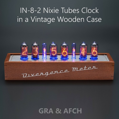 Orologio nixie tube 2 in - nixie,