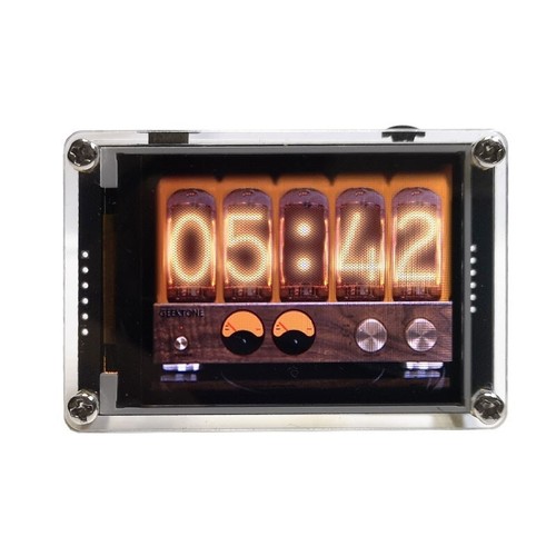 Geektone orologio nixie - geektone, 2,4"