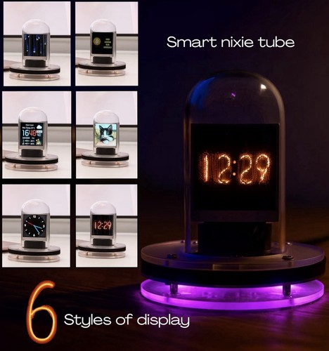 Nixie tube orologio wifi - tube,