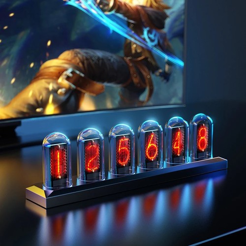 Orologio tubo rgb nixie - rgb,