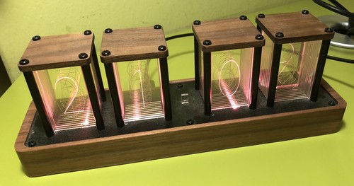 Orologio tavolo tubi nixie - orologio,