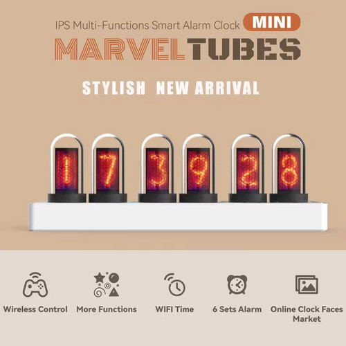 Sveglia stile tubo - , nixie