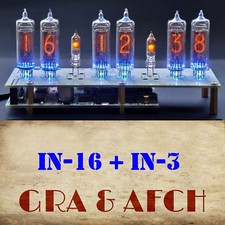 IN-16 Nixie Tube Clock RGB USB