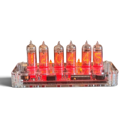 Nixie tube clock elettronica - nixie,