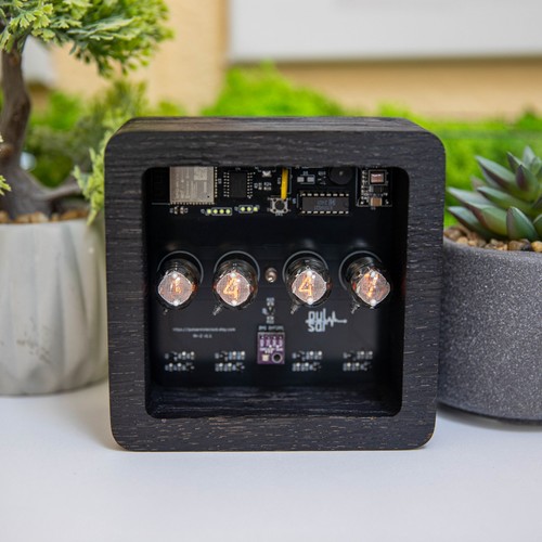 Nixie tube clock - nixie,