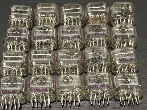 Tubi nixie sovietici - 20, in-12a