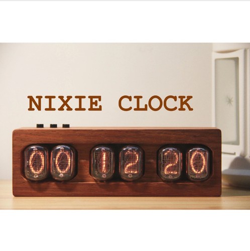 In12 nixie tube clock retro - tube,