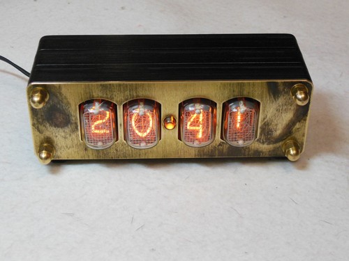 Orologio nixie tube - tube, in-12