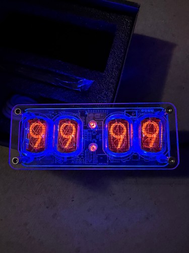In12 nixie tube clock retro - in12,