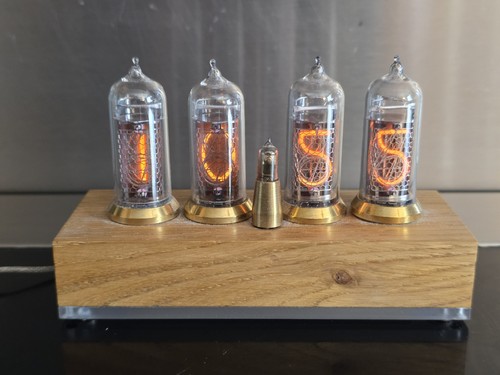 Orologio nixie retrò - nixie, fatto
