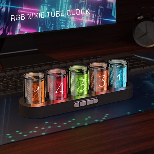 Luci rgb colorate led orologio - rgb,