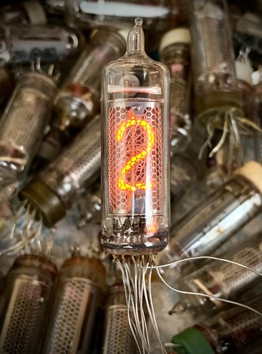 12x in16 nixie tubo - in16,