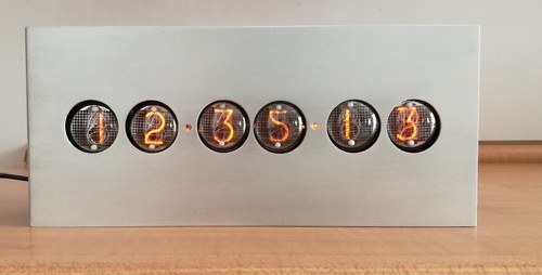 Vintage style nixie clock - vintage,
